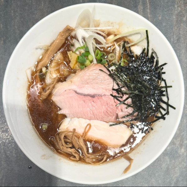 「魚介らーめん」@宮元製麺の写真