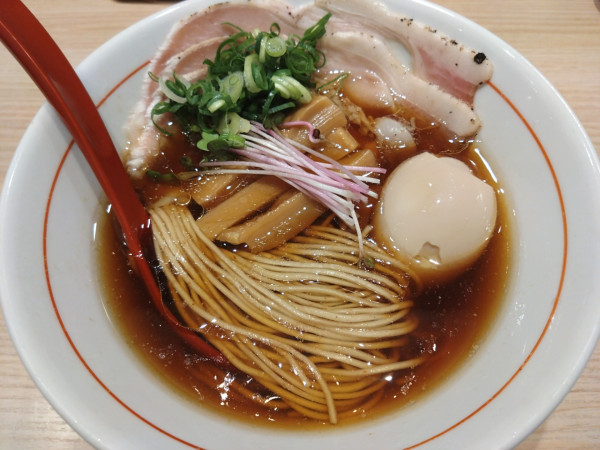 「特製中華そば」@中華そば 竹むらの写真