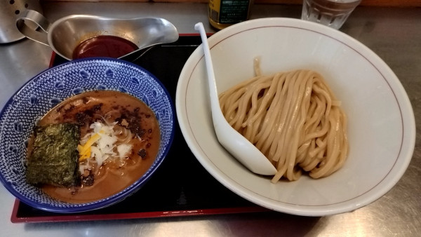 「つけ麺(カレールー付き)1000円」@つけ麺 神儺祁の写真