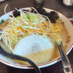 冬季限定味噌ラーメン＋辛ネギ