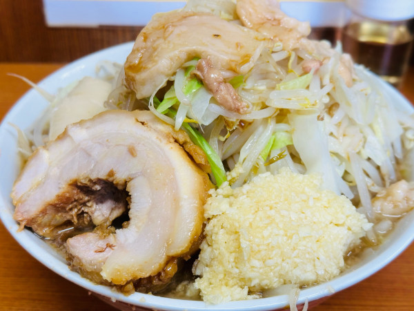 「ラーメン(ブタ1枚入り) 900円」@ラーメン二郎 亀戸店の写真