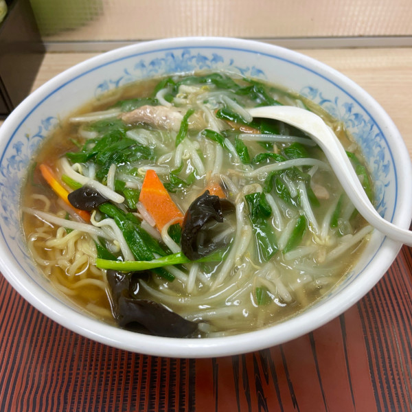 「もやしラーメン」@ぎょうざの満洲 上福岡北口店の写真