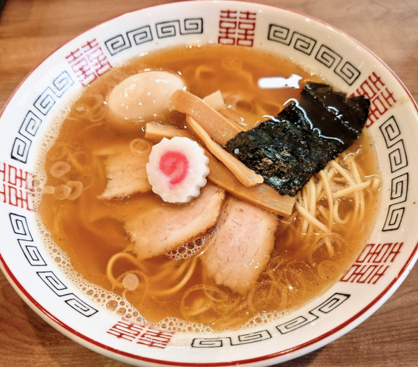 「煮干しそば+味玉」@麺処 春の風の写真