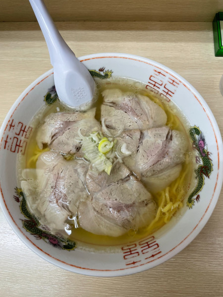 「チャーシューメン（しお）」@ラーメン信月の写真
