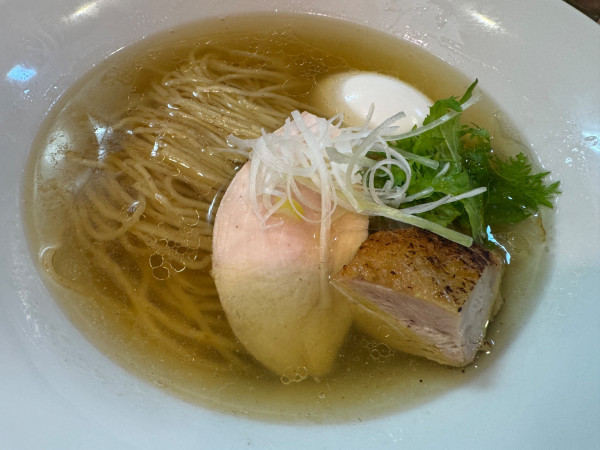 「味玉塩ラーメン」@そば～じゅの写真