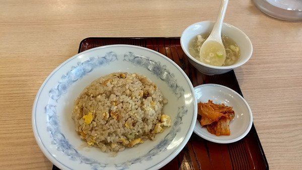 「チャーハン（５５０円）」@ぎょうざの満洲 八王子店の写真