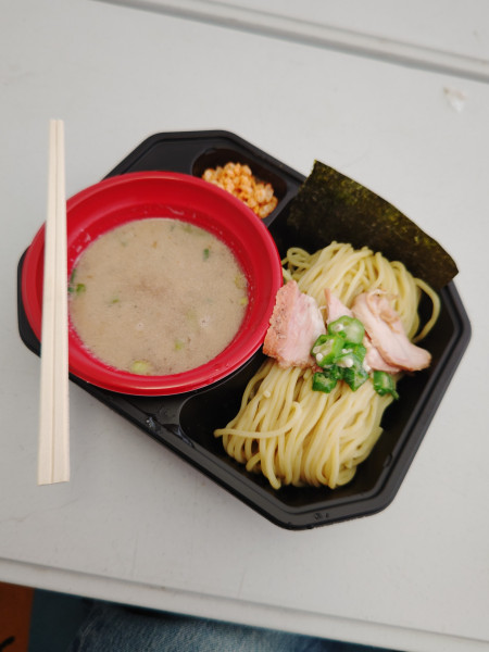 「ノルウェーからの贈り物 サバ極密つけ麺(1,000円)」@大つけ麺博 つけ麺日本一決定戦の写真