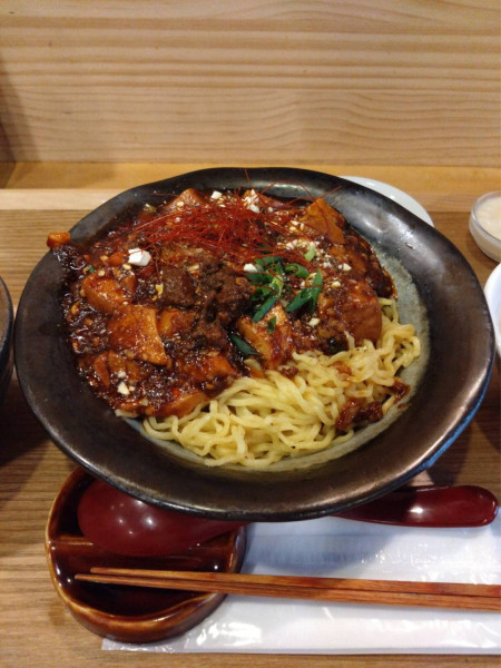 「麻婆麺定食」@麻婆豆腐専門店 しびれや 日暮里本店の写真