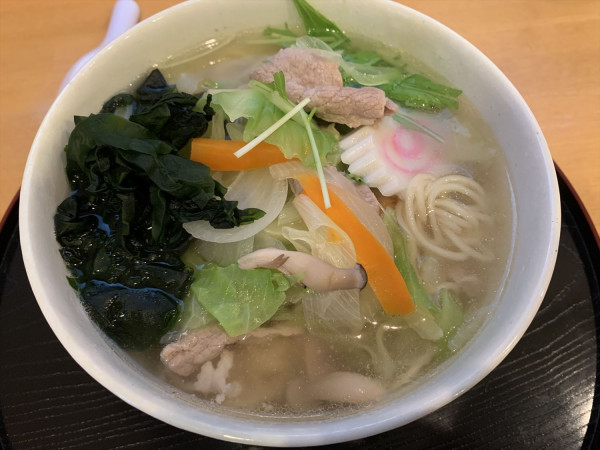 「そば屋のタンメン」@生そば 越後家の写真