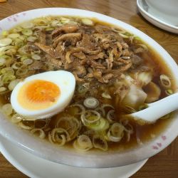 ワンタンメン＋とり皮