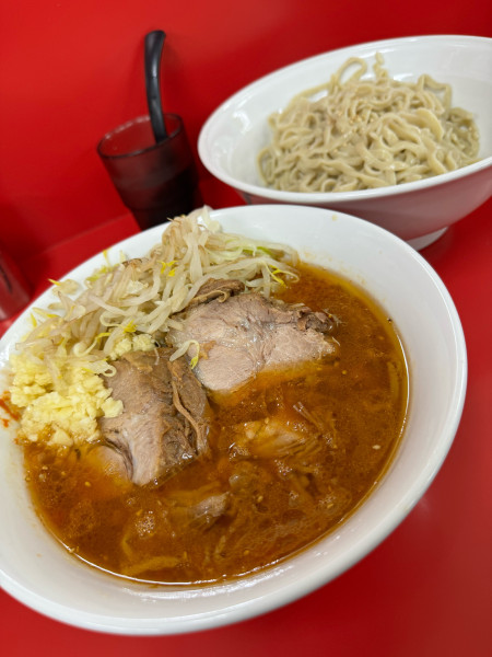 「トマトつけ麺」@ラーメン二郎 柏店の写真