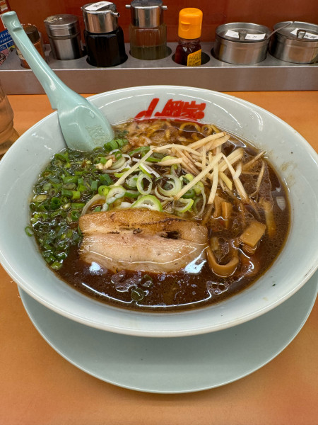 「生姜醤油ラーメン」@ラーメン山岡家 さいたま宮前店の写真