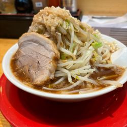 ラーメン　野菜　脂　ニンニク少し