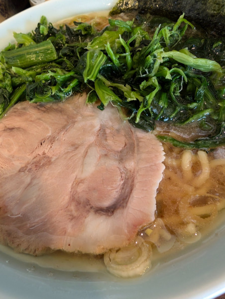 「ラーメン・ほうれん草増し」@ラーメン 小村の写真
