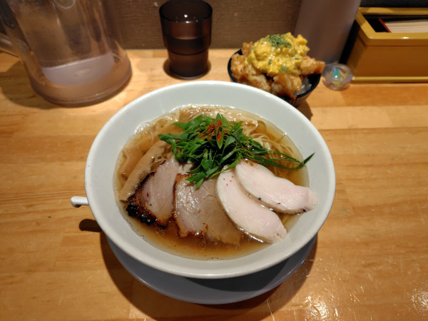 「醤油らぁ麺1300円（この日限定）」@麺家 たけ田の写真