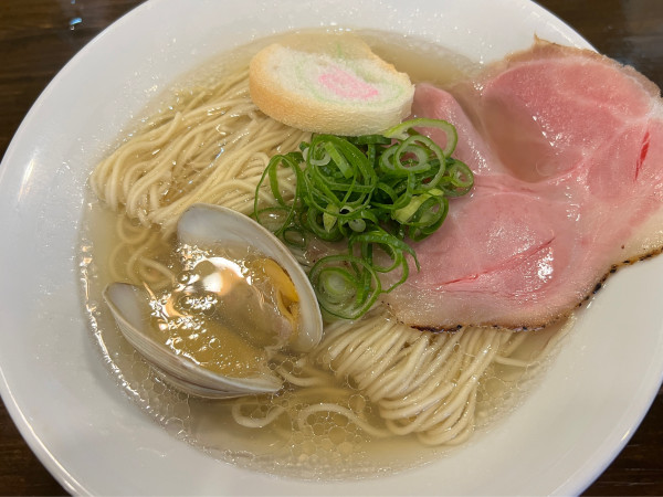 「貝塩らぅめん（朝ラーメン）」@ラゥメン大地の写真