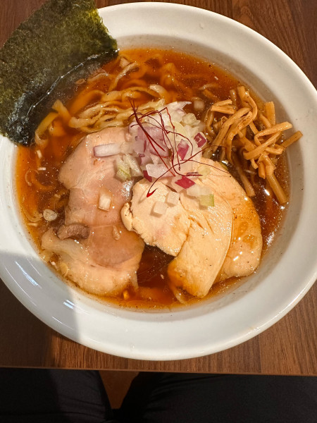 「馨中華そば醤油1000円」@らあめん馨の写真