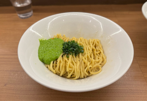 「ニラ浅蜊の和え玉 ¥400」@中華蕎麦 左とうの写真