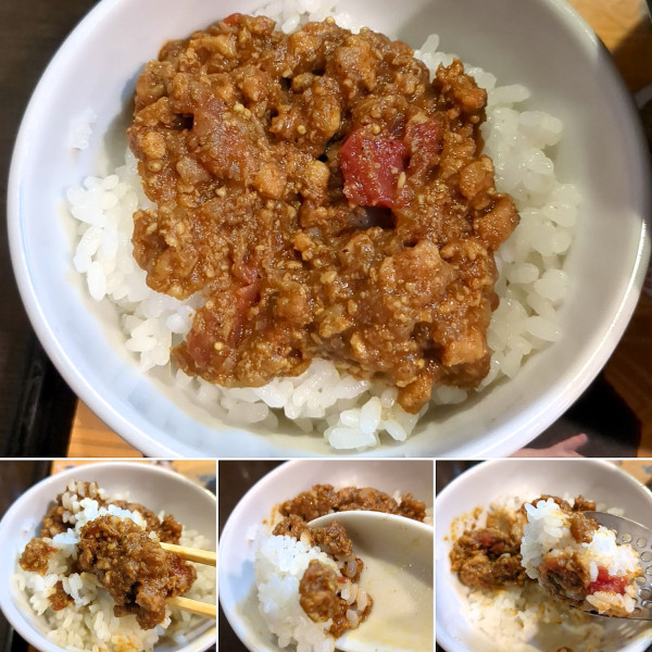 「ROKAキーマカレー弐　280円」@らあめん花月嵐 浅草橋店の写真