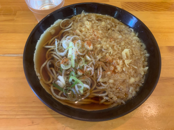 「たぬきそば 400円」@浜そばの写真