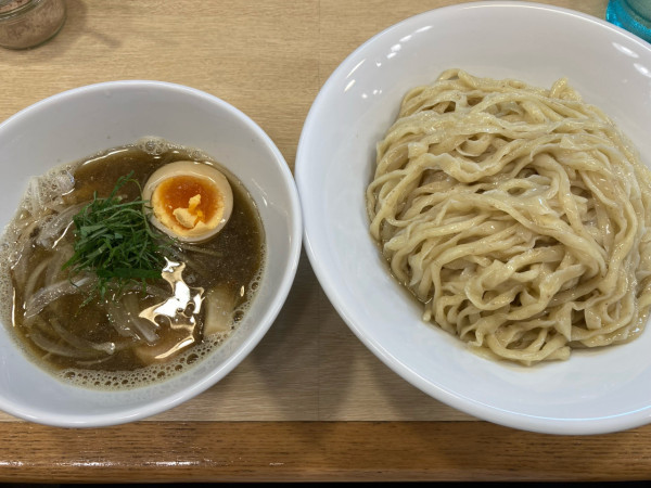 「昆布水つけ麺（煮干しver）」@麺屋 いちょうの写真
