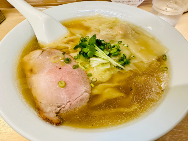 「海老ワンタンメン【1000円】」@手打ち麺処 好き酒師の写真