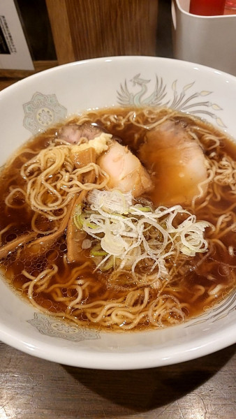 「ラーメン 揚げ納豆」@甚五郎らーめん甚八 安川店の写真