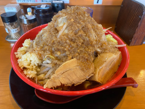 「醤油 大盛」@G系ラーメン ナカモズマシマシの写真