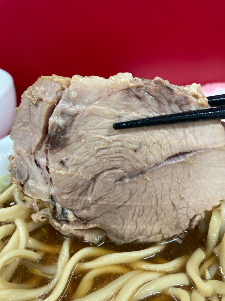 「半分固めアブラ少なめ」@ラーメン二郎 神田神保町店の写真