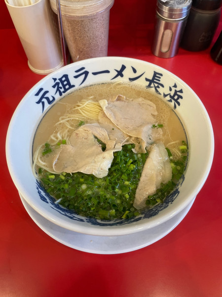 「とんこつラーメン」@元祖ラーメン長浜 元長屋の写真