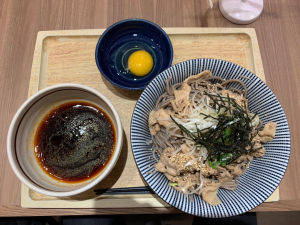 「肉つけそば」@蕎麦29東京の写真