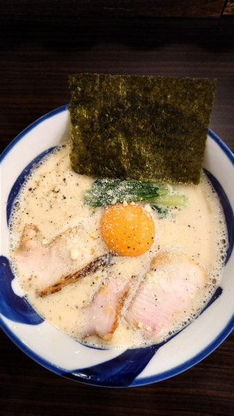 「鶏ボナーラ　平日割引　800円」@横道の写真