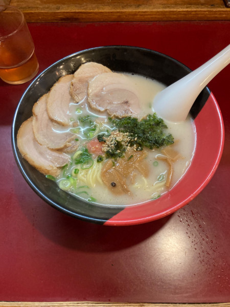 「炙りバラとろチャーシューらーめん」@西海製麺所 高尾駅前店の写真