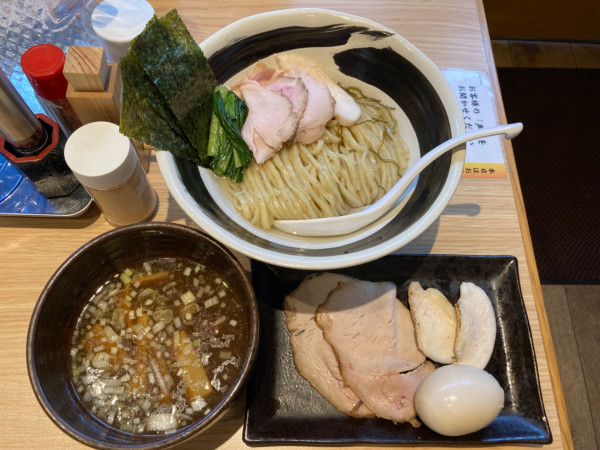 「鰹昆布水つけめん 全部のせ」@麺将 Bushiの写真