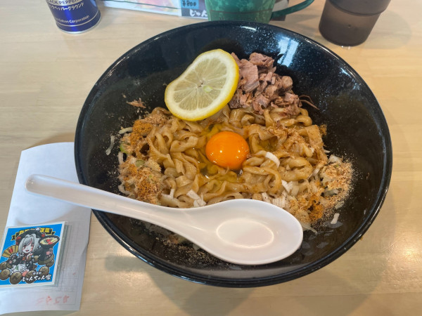 「釜玉」@麺食処 じゅんちゃん家の写真