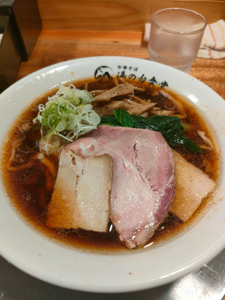 「中華そば醤油」@湯の台食堂の写真