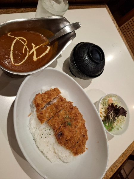 「米沢豚のロースカツカレー1,100円」@キッチン カロリーの写真