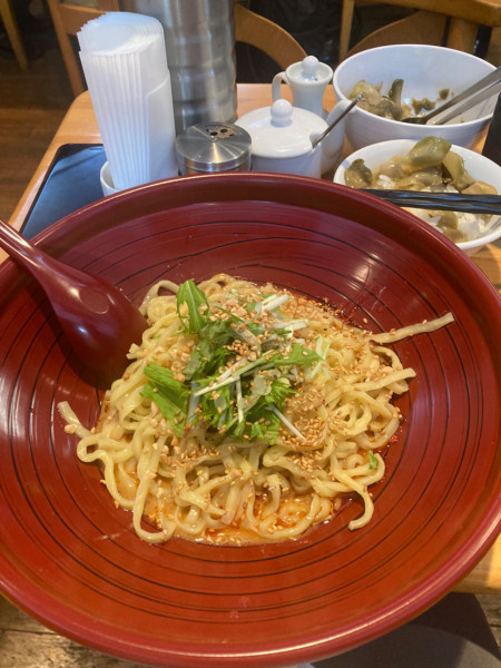 「汁なし 850円」@金蠍の写真