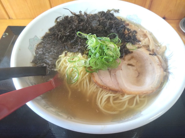 「磯塩ラーメン」@ラーメン もつ煮 マルコの写真