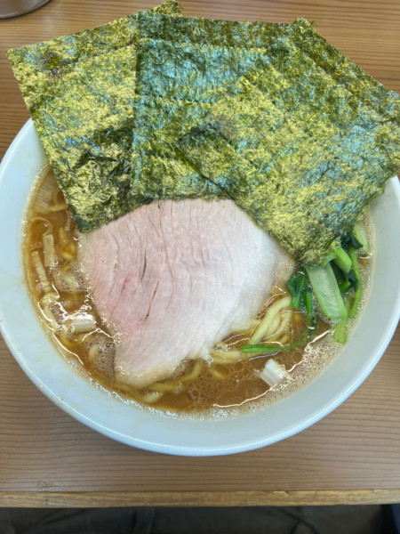 「ラーメン大1150円+ライス食べ放題50円」@麺家 たいせいの写真