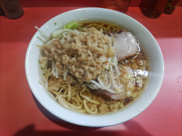 「小ラーメン(半分)」@ラーメン二郎 仙川店の写真