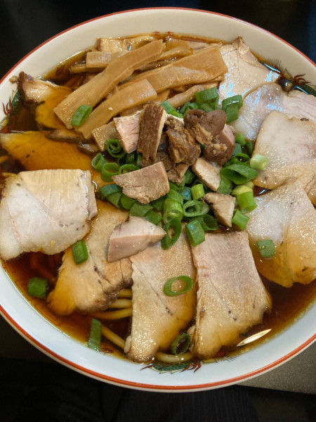 「チャーシュー麺　大（２玉）¥1,100」@中華そば さるぱぱの写真
