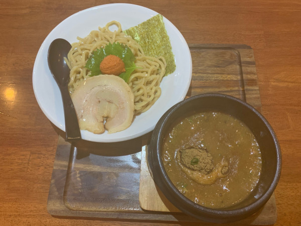 「濃厚明太煮込みつけ麺」@麺屋 武将の写真