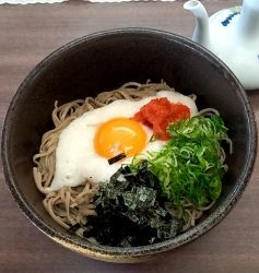 「山かけそば」@手打ちそば 大正庵の写真