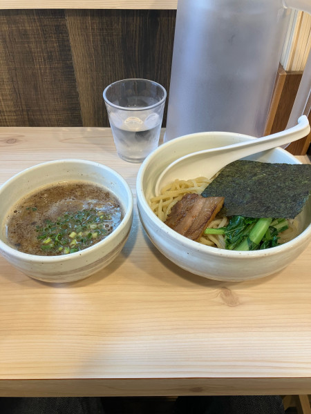 「濃厚つけ麺」@らーめん鶏の一の写真