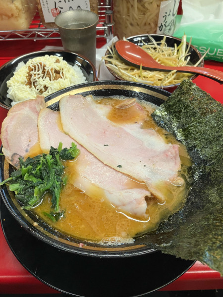 「チャーシューラーメン　ネギ」@柏 王道家の写真