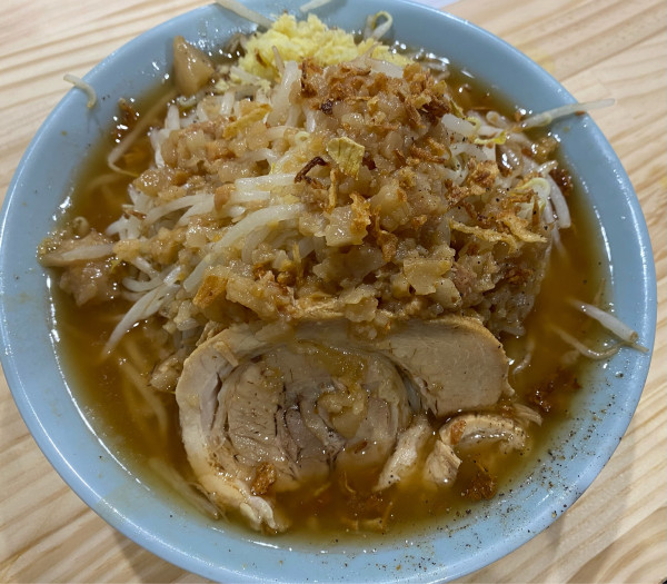 「ラーメン200g  1000円」@ラーメン天下の大将軍の写真
