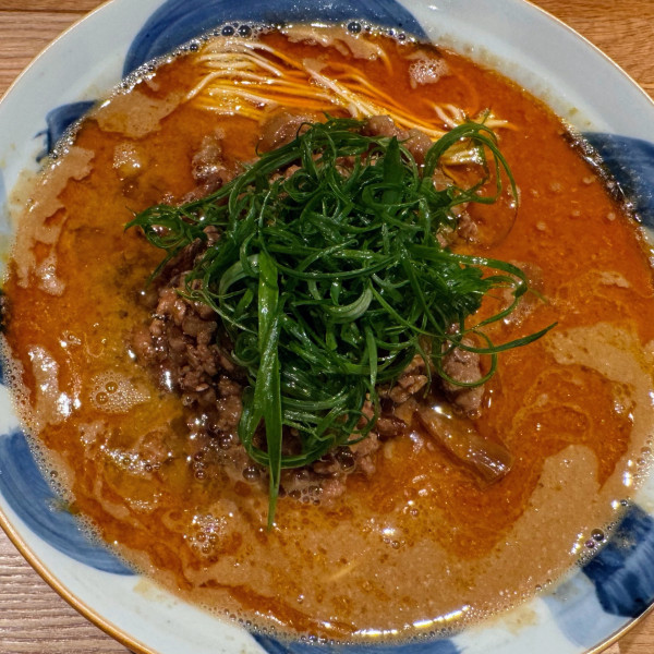 「担々麺 1,200円＋ライス120円」@中華蕎麦 みうらの写真