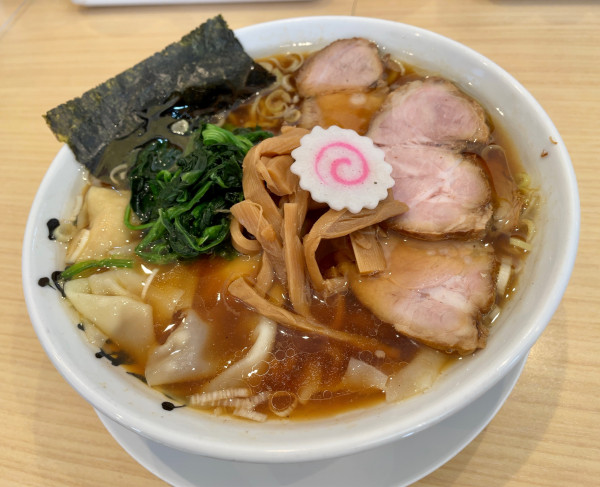 「ワンタンめん」@らーめん良二の写真