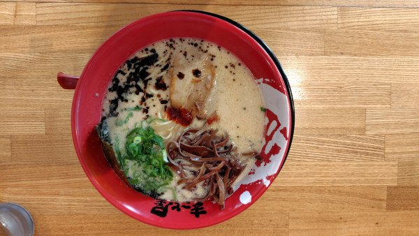 「牛白湯ラーメン」@ラーメンまこと屋 一宮尾西店の写真